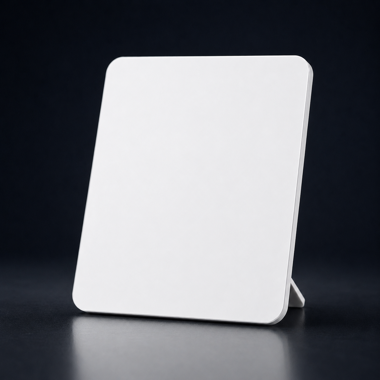 Blank NFC table sign mockup